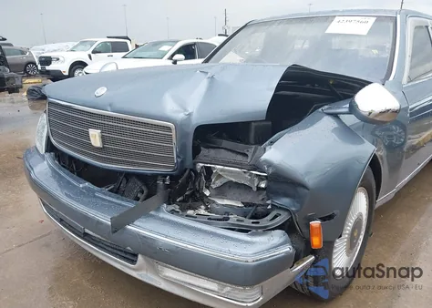 1997 Toyota Century z USA, uszkodzony, nr VIN GZG500001200